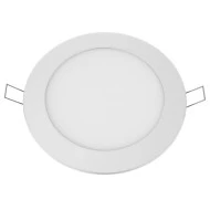 Φωτιστικό LED PANEL οροφής χωνευτό στρόγγυλο Φ150mm 230V 12W με ενδιάμεσο χρώμα φωτός 4000K 1100lm σε λευκό χρώμα