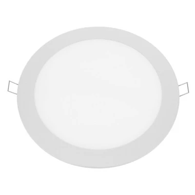 Φωτιστικό LED PANEL χωνευτό στρογγυλό λευκό 23W ενδιάμεσο χρώμα φωτός 4000K 2120Lm Φ298mm