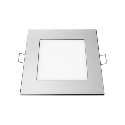 Φωτιστικό LED PANEL νίκελ ματ τετράγωνο χωνευτό 230VAC 6W με ενδιάμεσο χρώμα φωτός 4000K 470Lm 118x118mm Φωτιστικό LED PANEL νίκελ ματ τετράγωνο χωνευτό 230VAC 6W με ενδιάμεσο χρώμα φωτός 4000K 470Lm 118x118mm