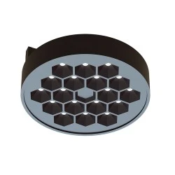 Σποτ μαγνητικό μίνι μαύρο 10W 24V DC θερμό φως 3000K 620lm δέσμη 50° RA90 Φ97*32mm Σποτ μαγνητικό μίνι μαύρο 10W 24V DC θερμό φως 3000K 620lm δέσμη 50° RA90 Φ97*32mm