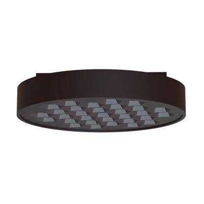 Σποτ μαγνητικό μίνι μαύρο 15W 24V DC θερμό φως 3000K 950lm δέσμη 50° Φ122*32mm 