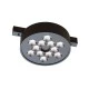 Σποτ μαγνητικό μίνι μαύρο 5W 24V DC θερμό φως 3000K 270lm δέσμη 50° RA90 Φ71*32mm 