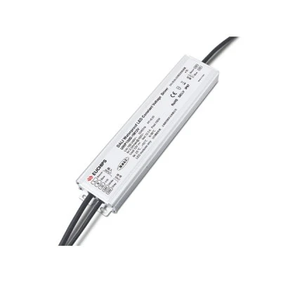 Tροφοδοτικό LED CV DALI2 μεταλλικό150W 230V AC- 24V DC 6.25A IP67 5YRS EUCHIPS με διάσταση 290x61x25mm