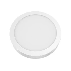 Φωτιστικό LED PANEL οροφής λευκό στρόγγυλο 230V AC 12W θερμό χρώμα φωτός 3000K 1040Lm Φ160mm 