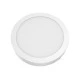 Φωτιστικό LED PANEL οροφής λευκό στρόγγυλο 230V AC 12W θερμό χρώμα φωτός 3000K 1040Lm Φ160mm 