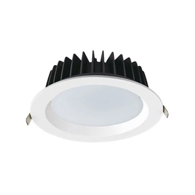 Φωτιστικό Led χωνευτό λευκό 40W  ενδιάμεσο φως 4000K 4700lm δέσμη 90° 230V AC Ra80 Φ230*77mm 