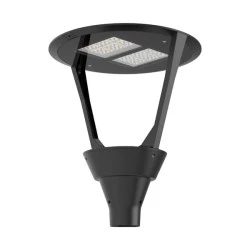 Φωτιστικό πλατείας VIVIDO LED 30W θερμό χρώμα φωτός 3000Κ  4800 lm σε γκρι χρώμα IP66 10kV