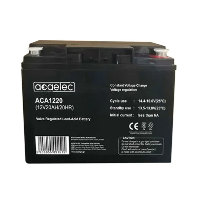 Mπαταρία AGM VRLA με τάση 12V & χωρητικότητα 20AH/20HR (M5 τερματικό)
