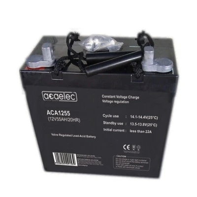 Mπαταρία AGM VRLA με τάση12V & χωρητικότητα 55AH/20HR (M6 τερματικό)