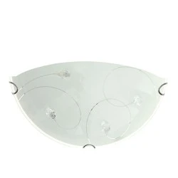 ΑΠΛΙΚΑ  ANYA 1ΧΕ27 ΜΕ ΚΡΥΣΤΑΛΛΟ Φ30CM 60W IP20