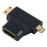 Αντάπτορας POWERTECH ADA-H004 HDMI σε Mini HDMI & Micro HDMI