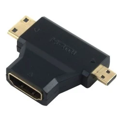 Αντάπτορας POWERTECH ADA-H004 HDMI σε Mini HDMI & Micro HDMI