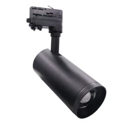 Σποτ ράγας LED COB AIMY 10W ενδιάμεσο φως 4000k 230V 1260lm 2 καλωδίων μαύρο 15-55° 30000h