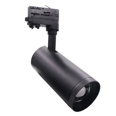Σποτ ράγας LED COB AIMY 10W ενδιάμεσο φως 4000k 230V 1260lm 2 καλωδίων μαύρο 15-55° 30000h Σποτ ράγας LED COB AIMY 10W ενδιάμεσο φως 4000k 230V 1260lm 2 καλωδίων μαύρο 15-55° 30000h