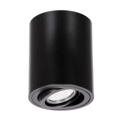 Φωτιστικό Downlight σποτ kelvo® AKIRA για λάμπα MR16 με ντουί GU10 AC 220-240V IP20 μαύρο ματ 8x8x10cm