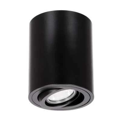 Φωτιστικό Downlight σποτ kelvo® AKIRA για λάμπα MR16 με ντουί GU10 AC 220-240V IP20 μαύρο ματ 8x8x10cm