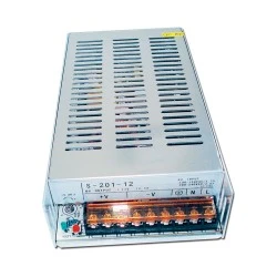 Switching τροφοδοτικό S-200-12 open frame 12V 16,5A 200x110x50mm