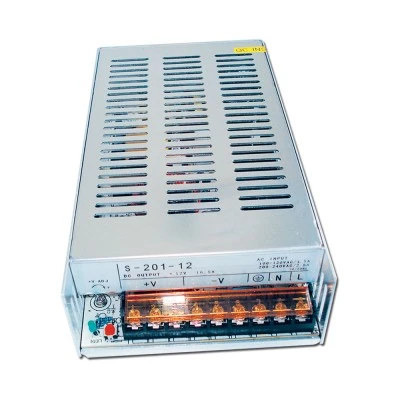 Switching τροφοδοτικό S-200-12 open frame 12V 16,5A 200x110x50mm Switching τροφοδοτικό S-200-12 open frame 12V 16,5A 200x110x50mm