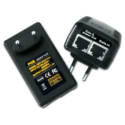 Τροφοδoτικό POE 24V 1A με 2 θύρες RJ45 80x50x30mm