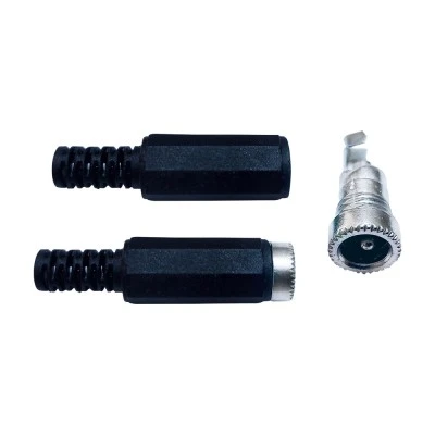 DC Connector CV-DC-09 αρσενικό βύσμα τροφοδοσίας 5,5X2,1mm με πλαστική βάση