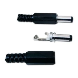 DC Connector CV-DC-10 θηλυκό βύσμα τροφοδοσίας 5,5x2,5x14mm με πλαστική βάση