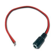 DC Καλώδιο τροφοδοσίας CV-PL-002 με βύσμα θηλυκό 5,5x2,1mm 0,3m