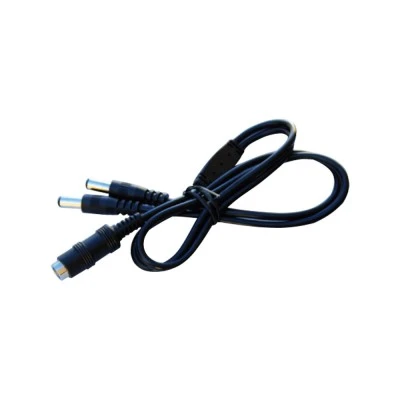 DC Καλώδιο τροφοδοσίας CV-DC1-2M αρσενικό 5,5Χ2,1mm σε 2 θηλυκά (5,5Χ2,1mm) 0.4m