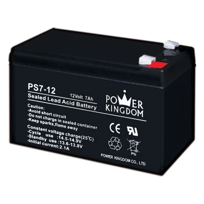 Μπαταρία μολύβδου PS-7-12D κλειστού τύπου Pb 12V 7Ah 95x151x65mm