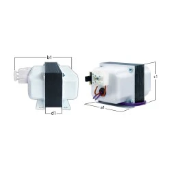 Μετασχηματιστής TRC-84.29-16.6-F 16.6V 70VA για συστήματα ασφαλείας-πυρανίχνευσης κλειστού τύπου 