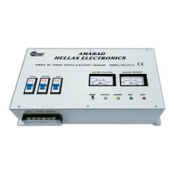 Τροφοδοτικό-φορτιστής PSC-24-12 DC/DC marine για συστήματα GMDSS 400x210x120mm