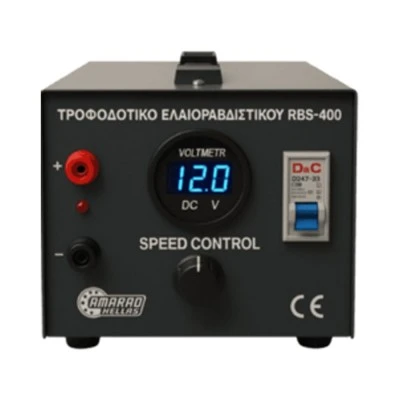 Switching τροφοδοτικό RBDS-400 για ελαιοραβδιστικές μηχανές μονής εξόδου 400VA