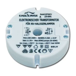 Ηλεκτρονικός μετασχηματιστής SET-03-50-1 60VA 70x20mm