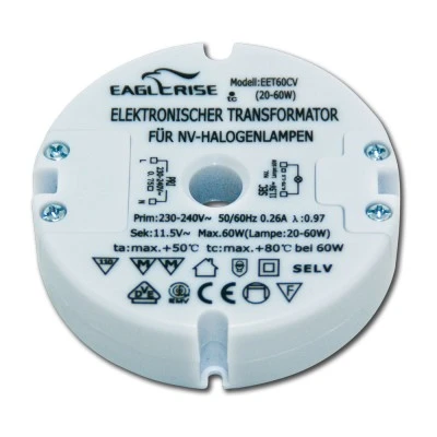 Ηλεκτρονικός μετασχηματιστής SET-03-50-1 60VA 70x20mm Ηλεκτρονικός μετασχηματιστής SET-03-50-1 60VA 70x20mm
