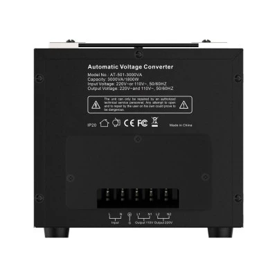 Φορητός αυτομετασχηματιστής AT-501 3000VA IP20 215x210x310mm