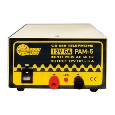 Μη σταθεροποιημένο τροφοδοτικό PAM-5 AC-DC μονής τάσης εξόδου 12V 5A