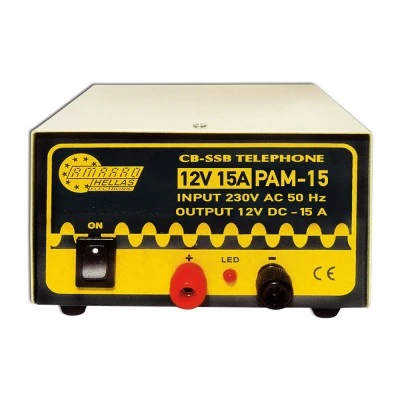 Μη σταθεροποιημένο τροφοδοτικό PAM-15 AC-DC μονής τάσης εξόδου 12V 15A