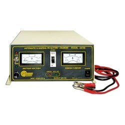 Αυτόματος φορτιστής μπαταριών 24V 30A 24-C30 για μπαταρίες μολύβδου LEAD-ACID 300Ah 255x250x135mm