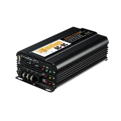 Intelligent αυτόματος φορτιστής μπαταριών 12V 20A AD-20A/12V για μπαταρίες μολύβδου LEAD-ACID 30-200Ah 220x113x166mm