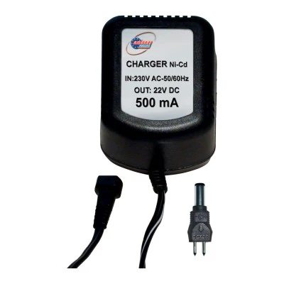 Φορτιστής μπαταριών Ni-Cd 24V DC 500mA 230V AC 50/60 Hz 100x60x50mm