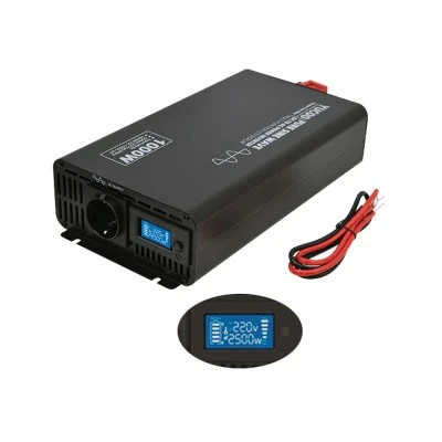 Inverter YK-1000L-12 12V DC σε 230V AC 1000VA 310x173x76mm Inverter YK-1000L-12 12V DC σε 230V AC 1000VA 310x173x76mm
