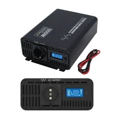 Inverter YK-600L-24 24V DC σε 230V AC 600VA 200x173x76mm