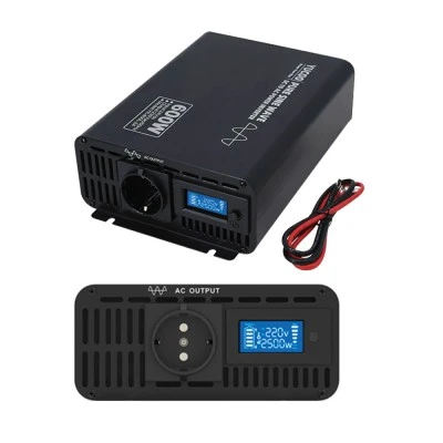 Inverter YK-600L-24 24V DC σε 230V AC 600VA 200x173x76mm
