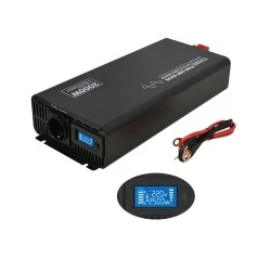 Inverter YK-2000L-24 24V DC σε 230V AC 2000VA 360x173x76mm