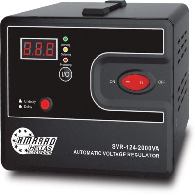 Σταθεροποιητής τάσης SVR-2000VA τύπου relay 2000VA για οικιακές συσκευές & ηλεκτρονικό εξοπλισμό γραφείου