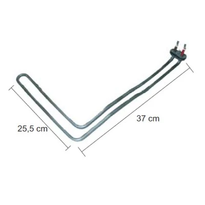 Αντίσταση ηλεκτρικού πλυντηρίου ARISTON 2000W 230V διαστάσεων 37x25.5cm Αντίσταση ηλεκτρικού πλυντηρίου ARISTON 2000W 230V διαστάσεων 37x25.5cm