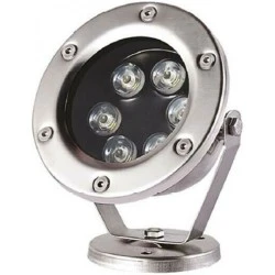 Φωτιστικό συντριβανιού LED 6W 12V AC/DC 450Lm ψυχρό φως 6000k δέσμης 60° στεγανό IP68