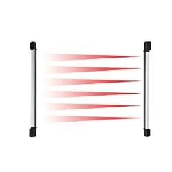 Στήλη 6 δεσμών ύψους 123cm AR-06-80 4 επίπεδα ισχύος με εμβέλεια εξωτερικού χώρου 80m