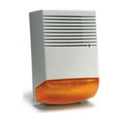 Εξωτερική σειρήνα AR-400 ORANGE μεγάφωνου 120db/1m 2 ενδεικτικά SMD LED standby λειτουργίας με πορτοκαλί φάρο