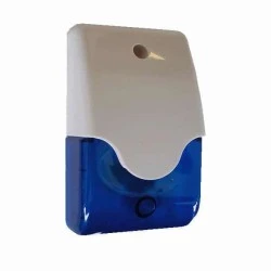 Σειρήνα εσωτερικού χώρου Piezo AR-500 BLUE  107 db/1m με τροφοδοσία 12V 250mA με μπλε φάρο