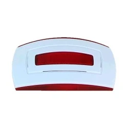 Σειρήνα εσωτερικού AR-800 R-R  χώρου υψηλής έντασης 112db/1m  επιλογής 2 διαφορετικών ήχων με κόκκινο φάρο